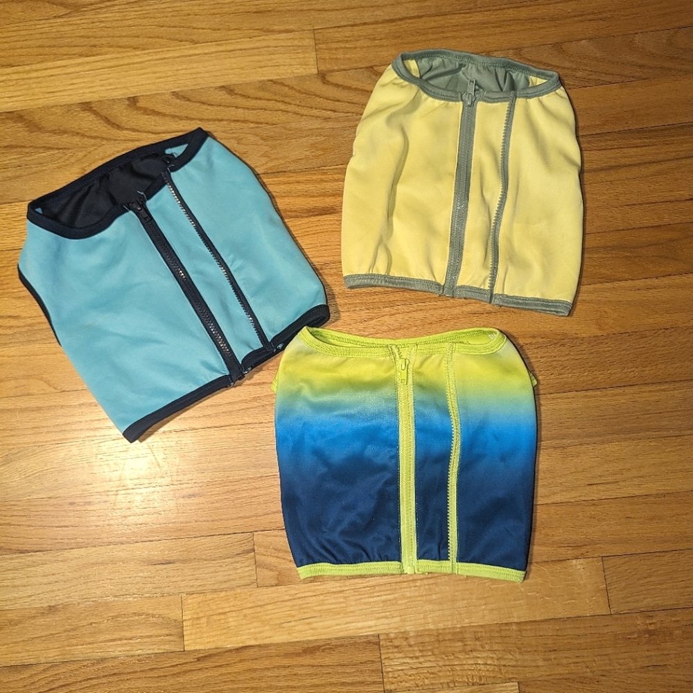 Bundle of 3 DOG MEDIUM Sun Squad Cooling Dog Vests